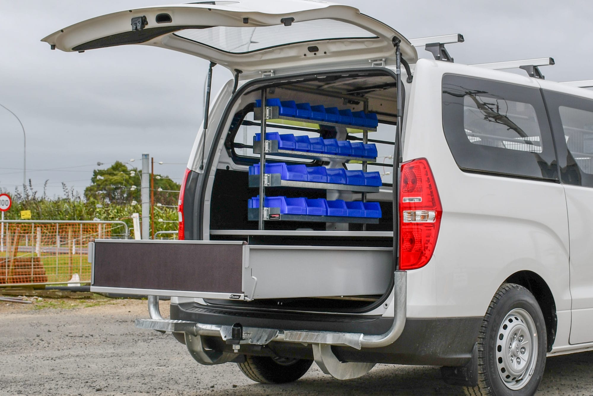 Plumber's Van — Hyundai iLoad Shelving